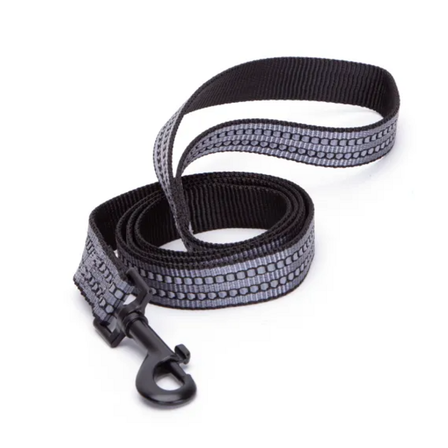 nylonové vodítko sivé 1,5x120 cm-